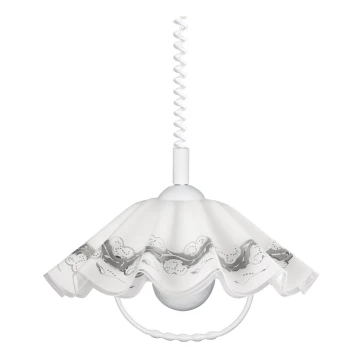 Prezent 74197 C01 - Pull-down chandelier LYRA 1xE27/60W/230V